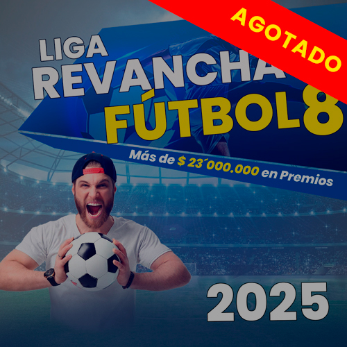 TORNEO DE FUTBOL 8 AGOTADO